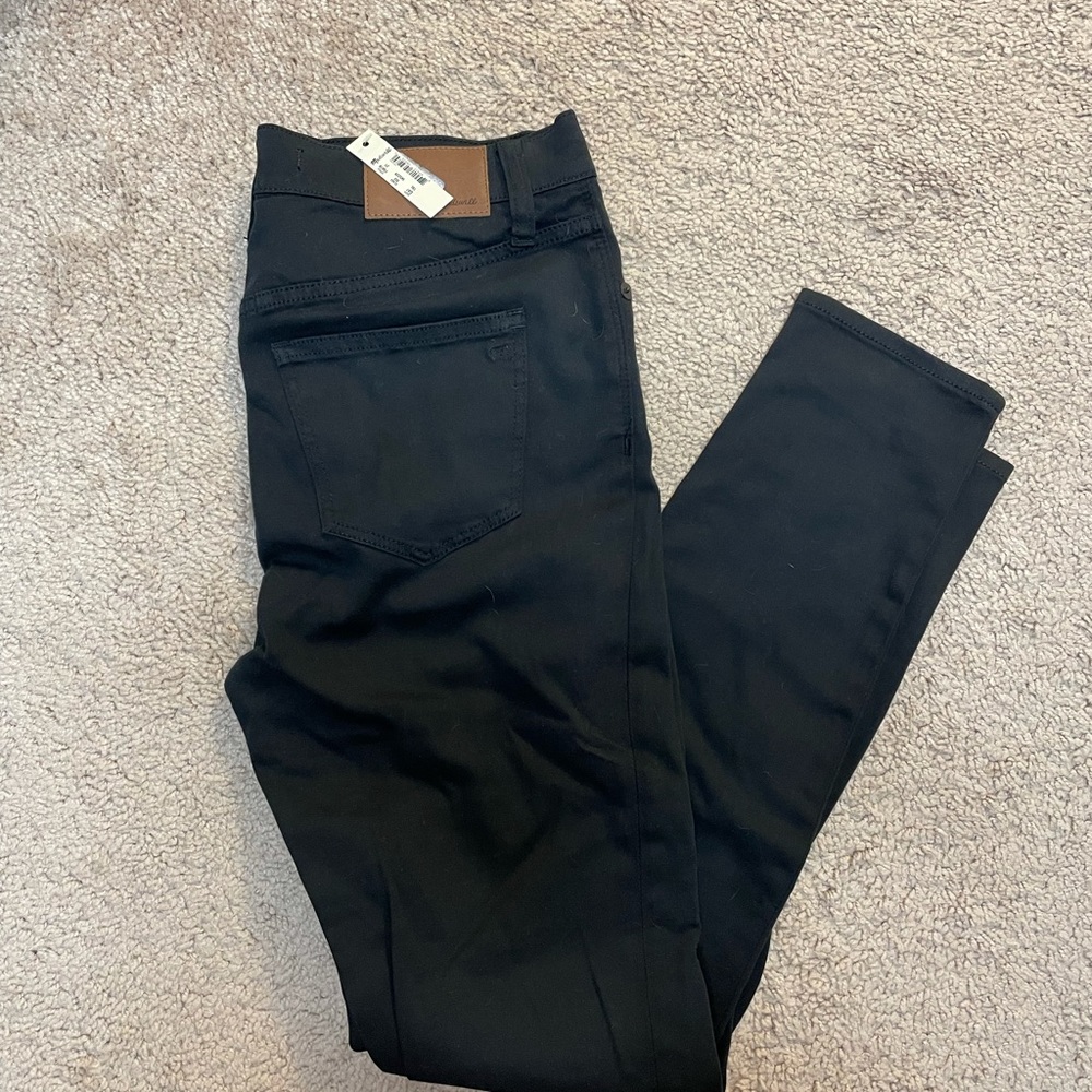 NWT Madewell Black Denim Jean Pants